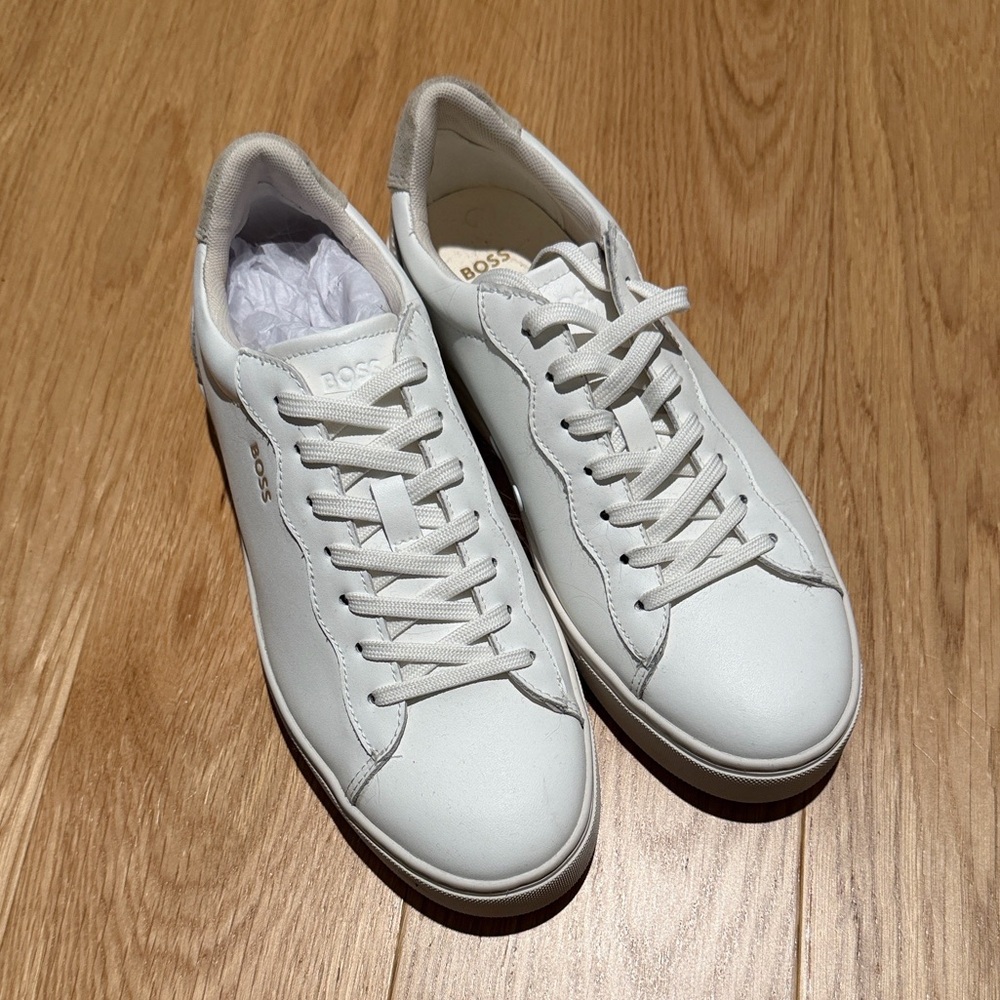BOSS Classic White Sneakers for women